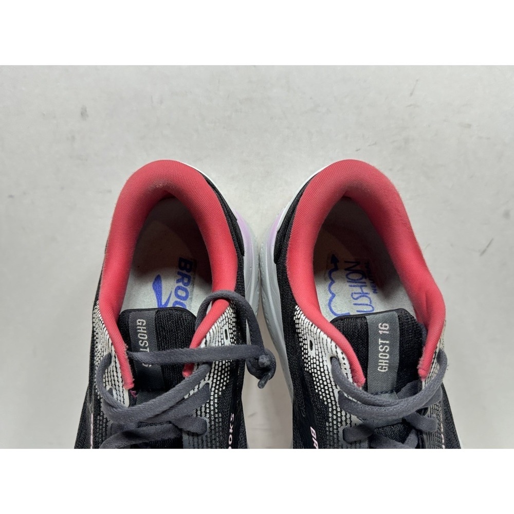 Brooks Ghost 16 Black Raspberry Women's Size 9 Shoe Black 1204071B051 - Picture 10 of 10